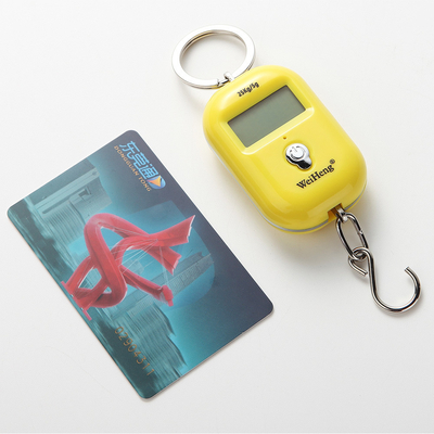 Weiheng Portable 25KG Luggage Scale Hanging LCD LED Display ABS Material 10G Accuracy OEM ODM Supported for Family-WH-A21