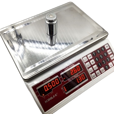 30KG Electronic Kitchen Pricing Scale Battery Powered 1g Division WITH LID Function Weight Measuring Maximum 20KG