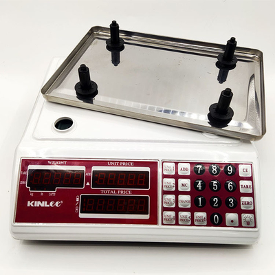 30KG Electronic Kitchen Pricing Scale Battery Powered 1g Division WITH LID Function Weight Measuring Maximum 20KG
