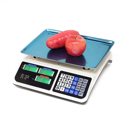 30kg Digital Table Scale for Accurate Weight and Calculation in ABS Plastic Rectangle Design