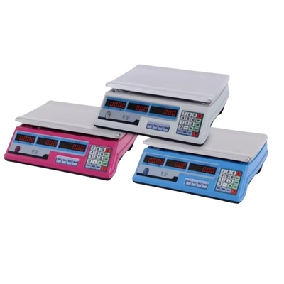 30kg Digital Table Scale for Accurate Weight and Calculation in ABS Plastic Rectangle Design