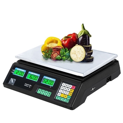 30kg Digital Table Scale for Accurate Weight and Calculation in ABS Plastic Rectangle Design