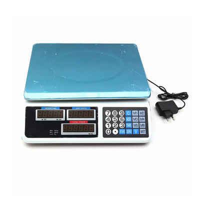 Stainless Steel ABS Plastic 40KG 30KG High Accuracy Digital Electronic Supermarket Household Kitchen Food Weighing Counting Scale