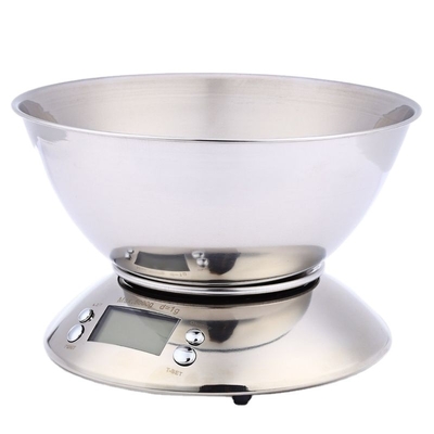Digital Scale Type Stainless Steel Electronic 5kg 1g Precision Kitchen Scales for Weight Measuring and Food Balance