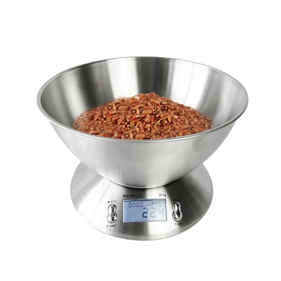 Smart Electronic Weight Measure 5kg Nutritional Digital Kitchen Baking Weighing Scale with Digital Display ROHS Certified