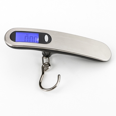 Digital Display Travel Hanging Scale Electronic Stainless 50kg Weighting Portable Luggage Scale