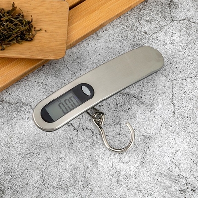 Digital Display Travel Hanging Scale Electronic Stainless 50kg Weighting Portable Luggage Scale