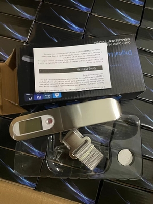 1PIECE Luggage Weighing Multifunctional Weight Digital Luggage Scale with Customized Logo Color Box and 1 3V Battery