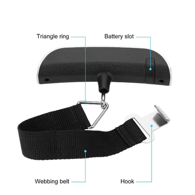 Portable Digital Scale for Weighing Baggage Bag Weight Balance Tool Digital Display Maximum Weight Recommendation 50kg