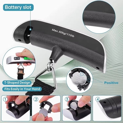 High Precision Digital Luggage Scale with Belt Maximum Weight Recommendation 50kg Single-point Type