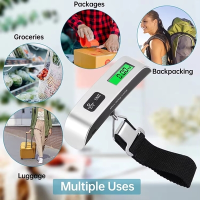 High Precision Digital Luggage Scale with Belt Maximum Weight Recommendation 50kg Single-point Type