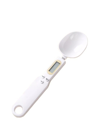 Mini Powder Grams Ounces Food Weight Measuring Spoon 1g Division Accessories ABS Plastic Kitchen Scale with Scale Tray