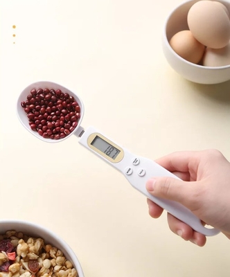 Mini Powder Grams Ounces Food Weight Measuring Spoon 1g Division Accessories ABS Plastic Kitchen Scale with Scale Tray