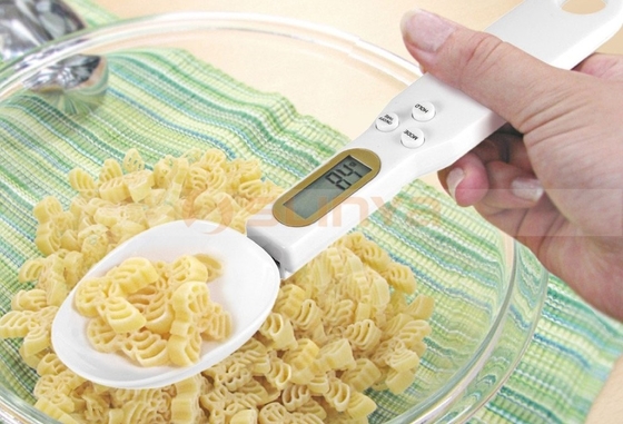 Weight Measuring Function Plastic Lcd Digital Liquid Bulk Measuring Spoons With Scale for Cooking