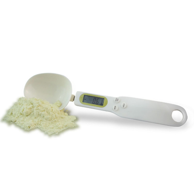 500g 0.1g Digital Kitchen Scale Cooking Food Weighing Spoon Measure LCD Display Button Battery Included High Precision