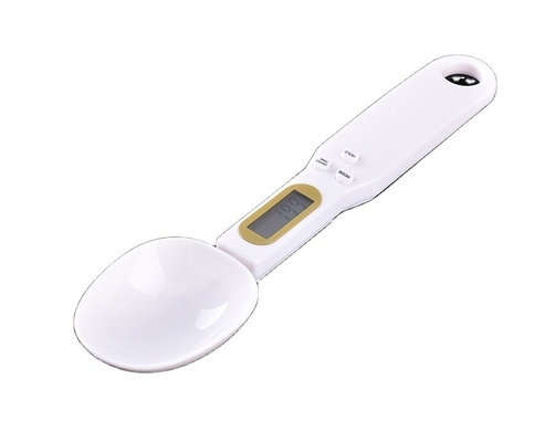 High Accuracy Electronic Scale for Kitchen Ingredients Capacity 500g/0.1g Portable Measuring Spoon ABS Plastic Electronic