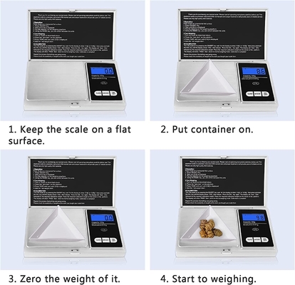 Customizable Portable Digital Jewelry Gold Scale Mini 200g 0.01g Electronic Pocket Gram Scale With Calculator Convenient