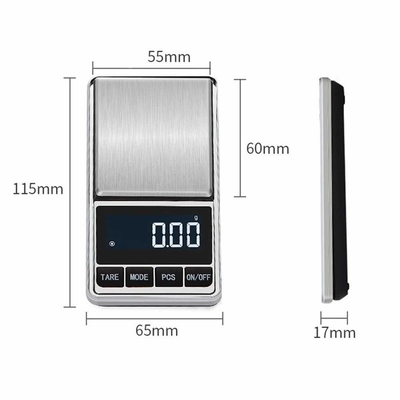 ABS Plastic Stainless Steel Digital Pocket Scale WITH LID 500g 300g Digital Mini Jewelry Scale 0.01g Portable Electronics