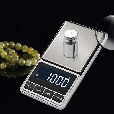 ABS Plastic Stainless Steel Digital Pocket Scale WITH LID 500g 300g Digital Mini Jewelry Scale 0.01g Portable Electronics