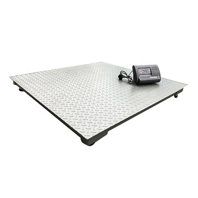 2000kg LED Display Industrial Digital Platform Floor Weighing Scale with OEM Customized Support and Design 1.2m*1.2m Size