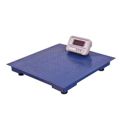ROHS Certified Carbon Steel Industrial Digital Platform Weighing Scale Floor Scale 2 Tons for Heavy Duty Applications
