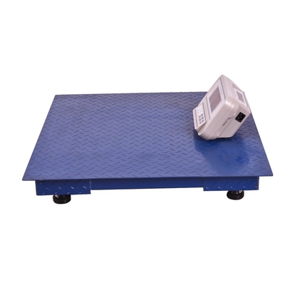ROHS Certified Carbon Steel Industrial Digital Platform Weighing Scale Floor Scale 2 Tons for Heavy Duty Applications