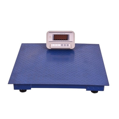 ROHS Certified Carbon Steel Industrial Digital Platform Weighing Scale Floor Scale 2 Tons for Heavy Duty Applications