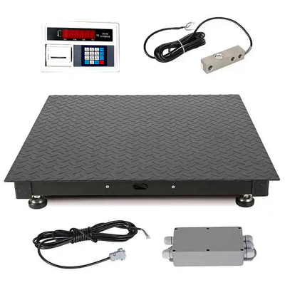 2m*2.5m High Precision Carbon Steel Floor Scales 3 Ton 5 Ton Digital LED Display