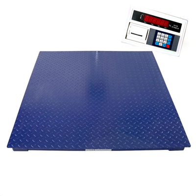 2m*2.5m High Precision Carbon Steel Floor Scales 3 Ton 5 Ton Digital LED Display