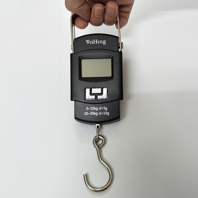 Travel Portable Digital Luggage Balance 50kg/110lb Hanging Scale with Tare Function Electronic Weighing Scales