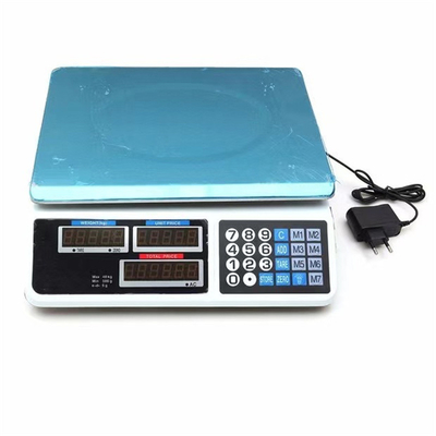 Precision LCD Commercial Portable Digital Food Electronic Computing Scales WITH LID Veidt Weighing ACS-809 Stainless Steel