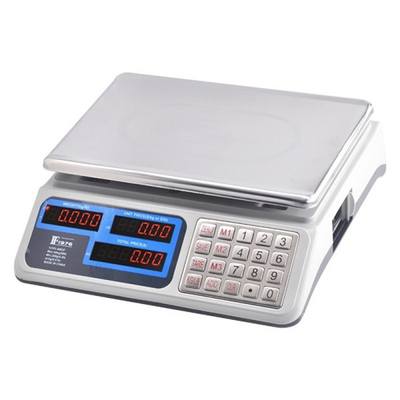 Veidt 30kg 40kg Digital Weighing Scale LED Display ABS Material for Supermarket Pricing Capacity 30kg OEM ODM Supported