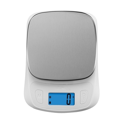 Camry Stainless Steel Smart 5kg/1g Digital Kitchen Balance Touch Button Weighing Scales for Weight Measuring and Balance