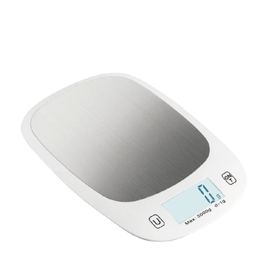 Solid Pattern Type Stainless Steel Electronic Kitchen Scale 5kg 11lb Weight Measuring Tool with Patented Technology