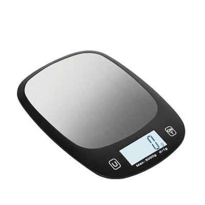 Solid Pattern Type Stainless Steel Electronic Kitchen Scale 5kg 11lb Weight Measuring Tool with Patented Technology