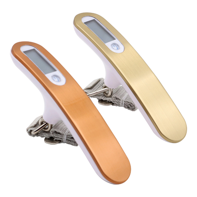 50kg/10g Portable Baggie Weight Airport Digital Weighing Scale for Luggage Green Backlight SS Color 304 Stainless Steel