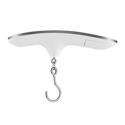 50kg/10g Portable Baggie Weight Airport Digital Weighing Scale for Luggage Green Backlight SS Color 304 Stainless Steel