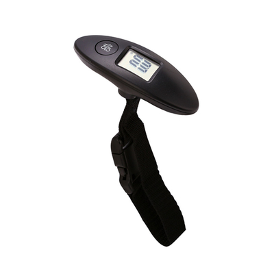 1xCR2032 Battery BSCI 50kg Full Plastic ABS Portable Pocket Electronic Hanging Digital Luggage Weight Scale for Travelers