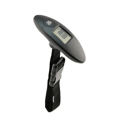 Travelsky Black Pocket Digital Scale Digital Travel Portable Hanging Weighing Scale for Luggage