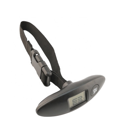 Travelsky Black Pocket Digital Scale Digital Travel Portable Hanging Weighing Scale for Luggage