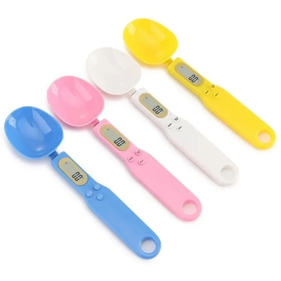 Veidt ROUND Design 500g/0.1g Digital Spoon Kitchen Measuring Spoon Precise Weight Measuring Function and Electronic Spoon