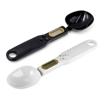 Veidt ROUND Design 500g/0.1g Digital Spoon Kitchen Measuring Spoon Precise Weight Measuring Function and Electronic Spoon