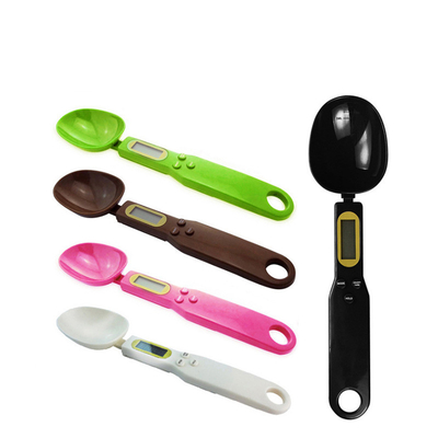 Accurate 500g Kitchen Digital Spoon Scale with Scale Tray and Battery Power Source Easy-to- Weight Measurement