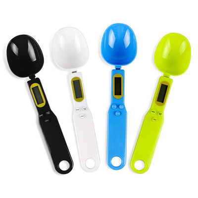 Accurate 500g Kitchen Digital Spoon Scale with Scale Tray and Battery Power Source Easy-to- Weight Measurement