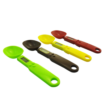 Accurate 500g Kitchen Digital Spoon Scale with Scale Tray and Battery Power Source Easy-to- Weight Measurement