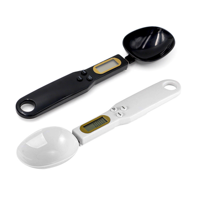 Accurate 500g Kitchen Digital Spoon Scale with Scale Tray and Battery Power Source Easy-to- Weight Measurement