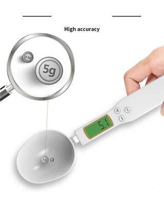 300g 0.1g Electronic Kitchen Scale Spoon for Measuring and Cooking Product Size 23*5.9*2.7 cm Button Battery Yes