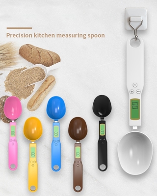 300g 0.1g Electronic Kitchen Scale Spoon for Measuring and Cooking Product Size 23*5.9*2.7 cm Button Battery Yes