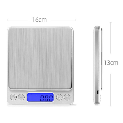 Accurate 0.1g USB Charging Digital Jewelry Pocket Scale Portable Gold Scale with LCD Display and Battery Power Source