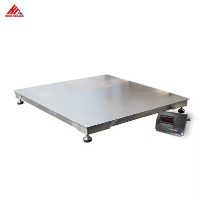 Keda Scales Stainless Steel 3 Ton Cattle Weighing Scales IP 68 Class and Customized Software Reengineering Customized Support